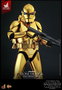 Star Wars Figura 1/6 Clone Trooper (Gold Chrome Version) Exclusive 30 cm