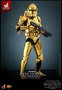 Star Wars Figura 1/6 Clone Trooper (Gold Chrome Version) Exclusive 30 cm