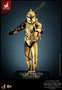 Star Wars Figura 1/6 Clone Trooper (Gold Chrome Version) Exclusive 30 cm