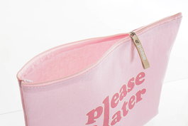 Neceser Shabby DKD Home Decor Rosa y Azul 8 x 21 x 32.5 cm