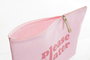 DKD Home Decor Surtido de 3 Neceseres PASTEL CLAIM en Lienzo y Poliéster (Rosa, Azul, Marrón) inevitablemente estiloso