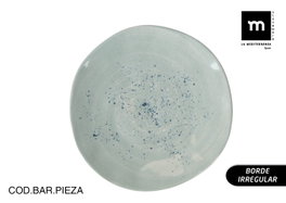 La Mediterranea Plato de Postre Ador Brillo 20cm de 12 unidades
