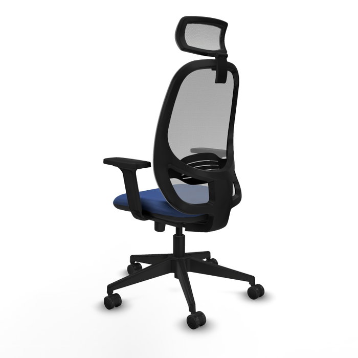 PIQUERAS Y CRESPO Silla de oficina Cilanco con mecanismo Sincro, Azul marino y Gris PIQUERAS Y CRESPO Silla de oficina Cilanco con mecanismo Sincro, Azul marino y Gris