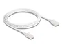 DeLOCK Cable de red Cat.6a U/UTP Slim 2 m Blanco