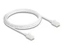 DeLOCK Cable de red RJ45 Cat.6A U/UTP Slim 2 m Blanco