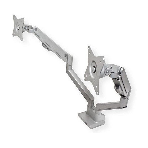 ROLINE Soporte de Doble Brazo con Gasfeder para Monitores 17-32 Pulgadas