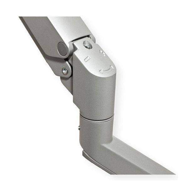 ROLINE Soporte LCD Doble Brazo de Mesa con Gasfeder, 17-32 Pulgadas, 2x 9 kg, Plata - 17.03.1158 ROLINE Soporte LCD Doble Brazo de Mesa con Gasfeder, 17-32 Pulgadas, 2x 9 kg, Plata - 17.03.1158