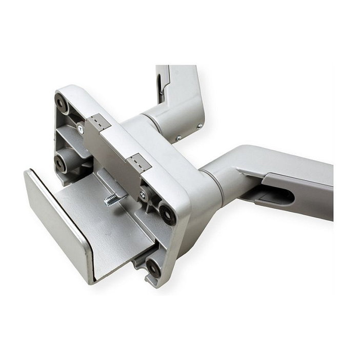 ROLINE Soporte LCD Doble Brazo de Mesa con Gasfeder, 17-32 Pulgadas, 2x 9 kg, Plata - 17.03.1158 ROLINE Soporte LCD Doble Brazo de Mesa con Gasfeder, 17-32 Pulgadas, 2x 9 kg, Plata - 17.03.1158