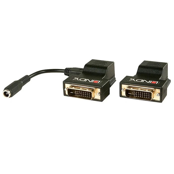 LINDY 38300 Extensor de Audio/Video DVI-D a RJ45 70m