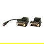 LINDY 38300 Extensor DVI-D Single Link con Cable Cat6 RJ45, 70 m, Resolucion 1920 x 1200 Pixeles, Negro