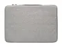 Q-connect Funda para Portátil 13,3'' con Asa y Bolsillo Exterior, Gris, 350x250x25 mm