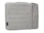Q-connect Funda para Portátil 13,3'' con Asa y Bolsillo Exterior, Gris, 350x250x25 mm