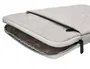 Q-connect Funda para Portátil 13,3'' con Asa y Bolsillo Exterior, Gris, 350x250x25 mm