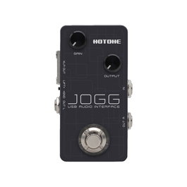 Hotone Interfaz de Audio USB Jogg, Plug'n Play para PC, Mac, iOS y Android, DSP Pristino, 24-bit/48kHz, Entrada Hi-Z, Salida XLR