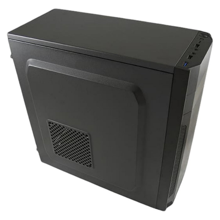 LC-Power 7036B Torre Midi PC - Caja para PC ATX, microATX, Mini-ITX en Negro, Compatible con Refrigeración CPU de 14.5 cm y Tarjetas Gráficas de 36 cm, con USB 3.0