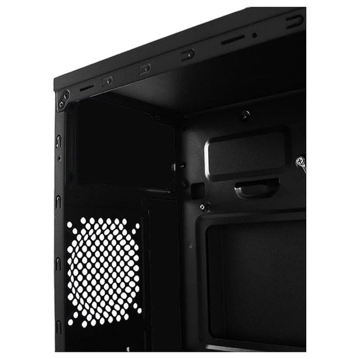 LC-Power 7036B Torre Midi PC - Caja para PC ATX, microATX, Mini-ITX en Negro, Compatible con Refrigeración CPU de 14.5 cm y Tarjetas Gráficas de 36 cm, con USB 3.0