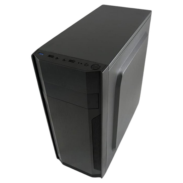 LC-Power LC-7036B-ON Caja Ordenador ATX Torre Media Negra