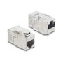 DeLOCK 90796 Módulo Keystone RJ45 hembra a hembra Cat.6A blindado