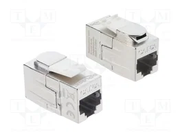 DeLOCK 90796 Módulo Keystone RJ45 hembra a hembra Cat.6A blindado