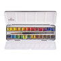 Rembrandt Set de acuarelas metálico con 24 pastillas y pincel