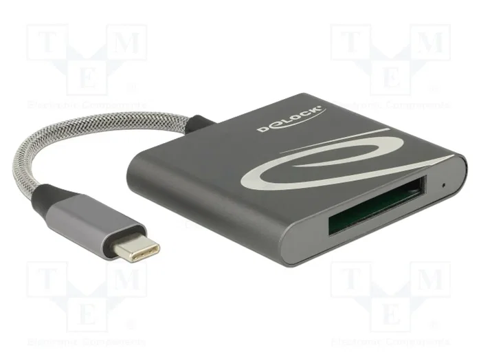 DeLOCK Lector de tarjetas USB Type-C™ para XQD y CFast 2.0, 91746 DeLOCK Lector de tarjetas USB Type-C™ para XQD y CFast 2.0, 91746