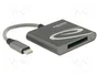 DeLOCK Lector de tarjetas USB Type-C™ para XQD y CFast 2.0, 91746