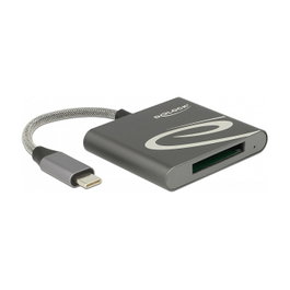 DeLOCK Lector de tarjetas USB Type-C™ para XQD y CFast 2.0, 91746
