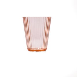 Vaso Bajo Poliestireno Sunset Coral Quid 30 cL (24 Unidades)