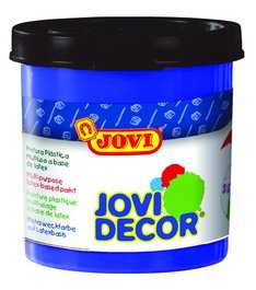 Pintura Latex Jovi Decor 55 Ml (Bote) Azul Ultramar Caja De 6