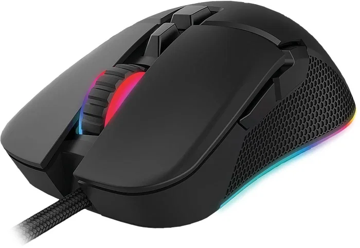 California Access Iberian CA1043 Ratón Óptico Gaming RGB 6400 DPI Programable