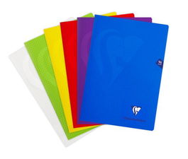 Libreta Clairefontaine Poliprolileno A4 48 Hjs. 5X5 (Set de 10)