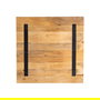 Tablero Mesa Natural Madera de Mango 70 X 70 X 3 cm