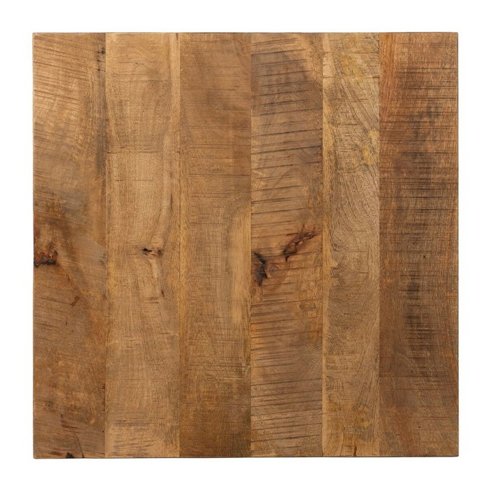 Ixia Tablero de Mesa Cuadrado de Madera de Mango Natural 70 x 70 x 3 cm Ixia Tablero de Mesa Cuadrado de Madera de Mango Natural 70 x 70 x 3 cm