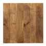 Ixia Tablero de Mesa Cuadrado de Madera de Mango Natural 70 x 70 x 3 cm