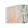 DKD Home Decor Set de 2 Cuadros Lienzo y Pino Pavo Real 90x120 cm