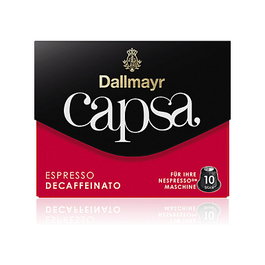 Dallmayr Capsa Espresso Decaffeinato Kaffeekapseln, 10 unidades