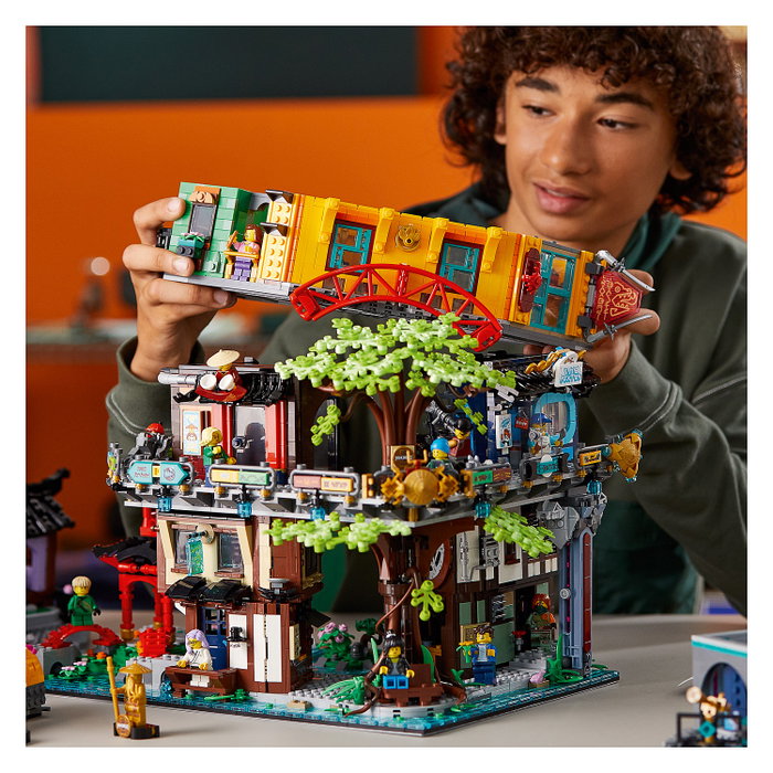 LEGO Ninjago Jardines de la Ciudad de NINJAGO 71741