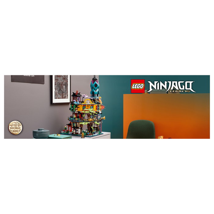 LEGO Ninjago Jardines de la Ciudad de NINJAGO 71741