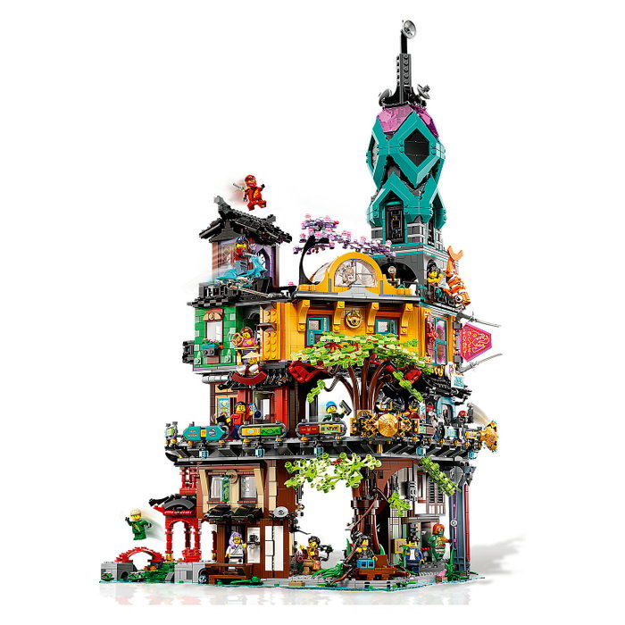 LEGO Ninjago Jardines de la Ciudad de NINJAGO 71741