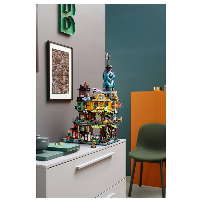 LEGO Ninjago Jardines de la Ciudad de NINJAGO 71741