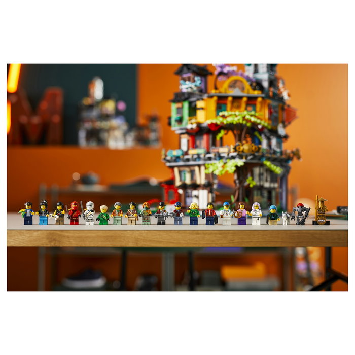 LEGO Ninjago Jardines de la Ciudad de NINJAGO 71741