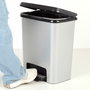 Cubo de basura Curver Gris Plástico 25 L (5 Unidades)