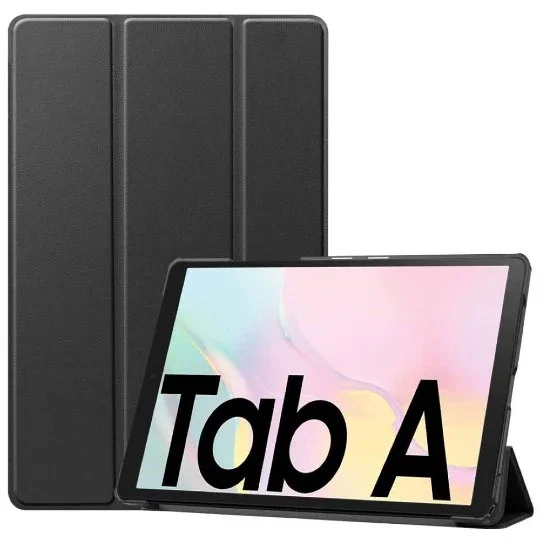 Maillon Technologique Funda Tablet Samsung Galaxy A9 8.7" Negro - Case Tipo Libro con Soporte Trifold y Cierre Magnético, Protección Anti Golpes