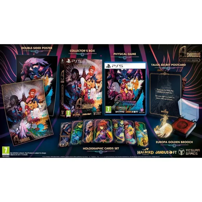 Just For Games Years of Shadows - Edición Coleccionista - Juego de PS5