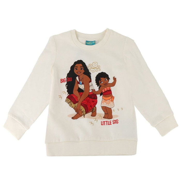 Cerdá Sudadera Cotton Brushed Moana Beige 6 Años