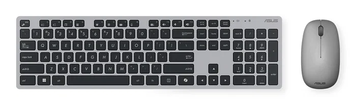 Asus W5000 Pack de teclado y ratón inalámbrico Gris, Español Asus W5000 Pack de teclado y ratón inalámbrico Gris, Español
