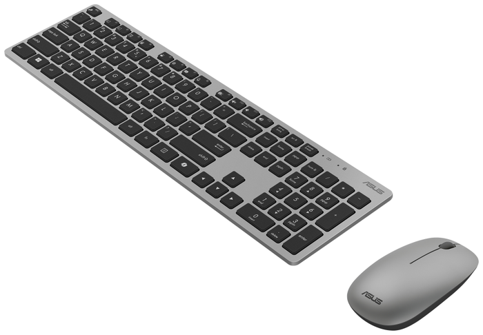 Asus W5000 Wireless Keyboard and Mouse Set Gris/Negro