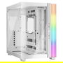 Be Quiet! Light Base 600 DX - Caja de PC Midi ATX Torre, Panel Frontal de Malla, Iluminación ARGB, Blanco