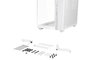 be quiet! Light Base 600 DX White - Caja de PC semitorre con panel panorámico de vidrio, iluminación ARGB, soporte para radiador 360mm y placa ATX
