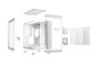 be quiet! Light Base 600 DX White - Caja de PC semitorre con panel panorámico de vidrio, iluminación ARGB, soporte para radiador 360mm y placa ATX